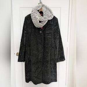 BN Vintage Faux Fur Coat